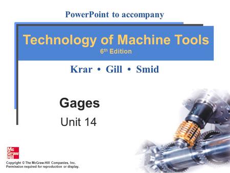 Gages Unit 14.