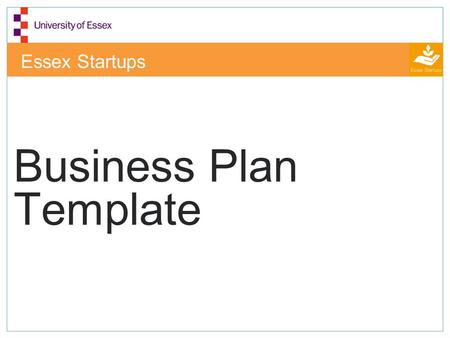 Business Plan Template