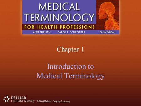 Introduction to Medical Terminology