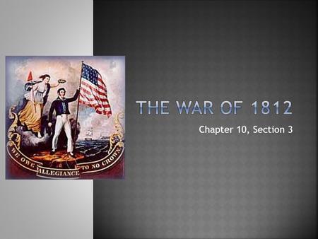 Chapter 10, Section 3.  Jefferson wanted the U.S. to seek friendship of all nations but have “entangling alliances with none.”  His desire to keep the.