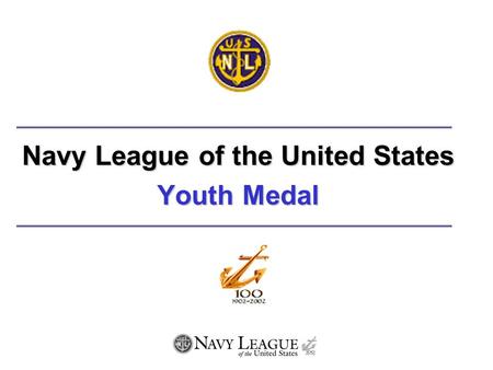 Navy League of the United States Youth Medal