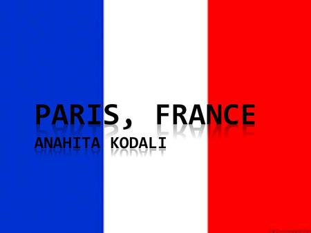 Some facts about Paris…  The official language of Paris is French!  The weather in May in Paris is very nice, as it is normally 50 to 64.4 degrees Fahrenheit.