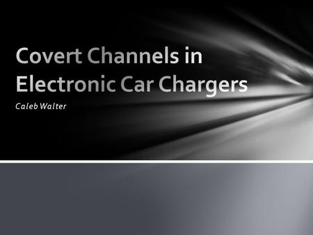 Caleb Walter. iPhone style charger Malware channel Exploit Vehicle CAN network Create Covert Channel at Public Charging Stations Custom Arduino CAN EVSE.