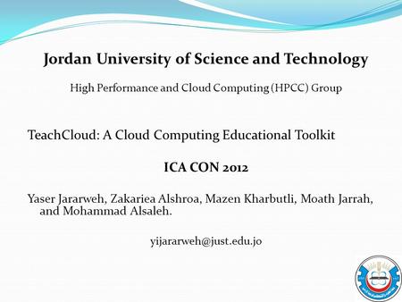 Jordan University of Science and Technology