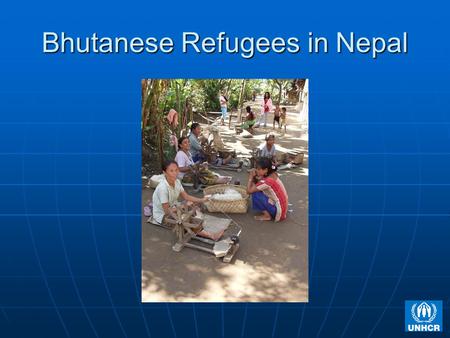 Bhutanese Refugees in Nepal. Bhutanese – Basic Facts Refugee Population - Approximately 108,000 Refugee Population - Approximately 108,000 95% are Lhotshampa.