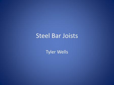 Steel Bar Joists Tyler Wells. Academy Sports Building The building we chose is Academy Sports. It is located in Opelika Alabama. Academy is a sporting.