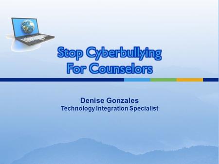 Denise Gonzales Technology Integration Specialist.