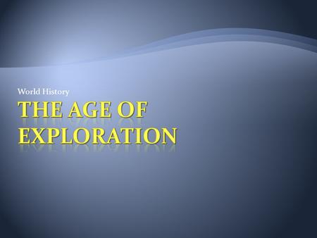 World History.  During the Middle Ages, spices from Asia brought huge profits  Asian goods and spices flowed to Europe along complex overland routes.