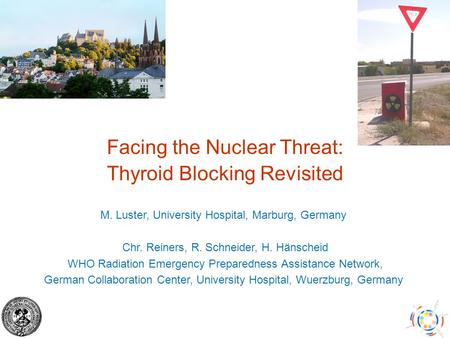 Facing the Nuclear Threat: Thyroid Blocking Revisited