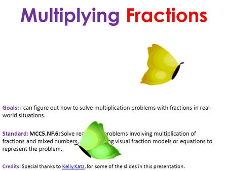 Multiplying Fractions