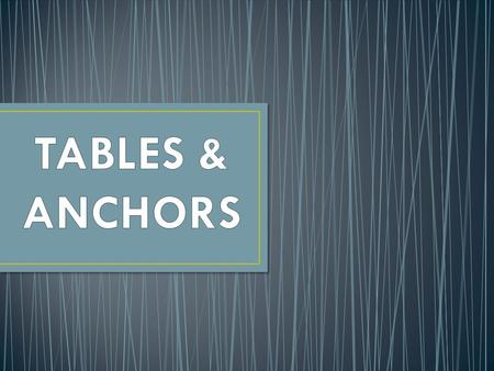 Identifies the Structure Table Row Column 1 Table Heading Column 2.