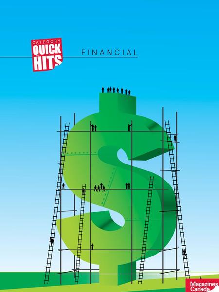 Magazine readers collectively own more securities and savings (ex. home) Source: PMB, Fall 2011 : A12+, Heaviest quintiles (1 & 2) $206.2 $126.4 $146.6.