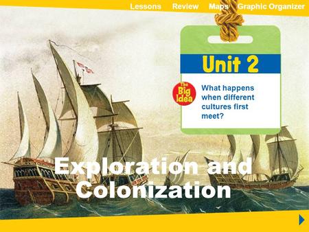 Unit 2 Exploration and Colonization