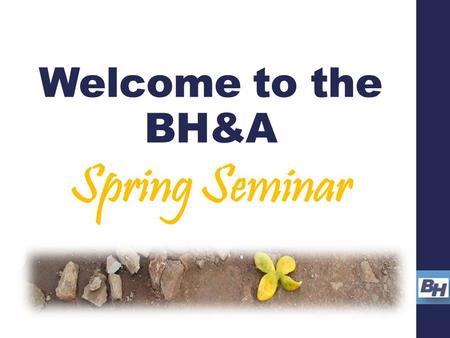 Welcome to the BH&A Spring Seminar. Who is BH&A … … and what do we do? Small, specialist consultancy in incapacity / disability and risk claims / insurance.