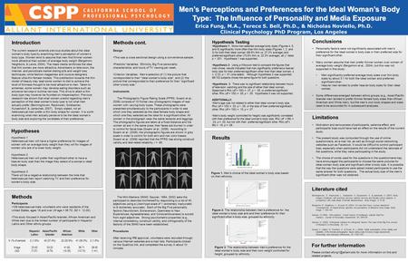 Introduction The current research extends previous studies about the ideal woman’s body type by examining men’s perception of women’s body type. Women.