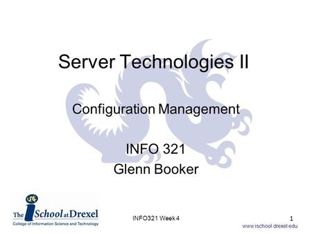 Server Technologies II