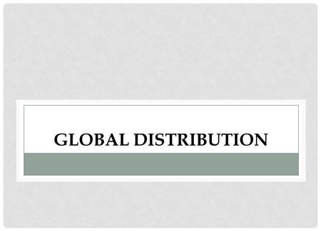 GLOBAL DISTRIBUTION. Successful entry into Europe of GAP involved offering American fashion not only in clothing but also in store design. The chain determined.