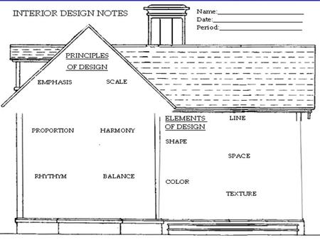 1.SPACE  The most important element of design  The area a designer works with.