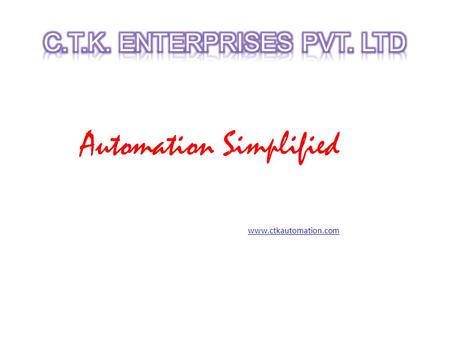 Automation Simplified www.ctkautomation.com. conveyor system It is a system of mechanical handling equipment that moves materials from one location to.