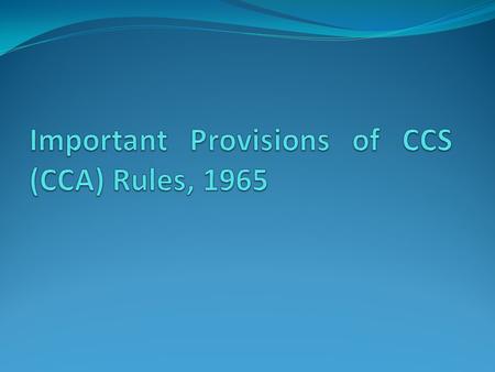 Rule 10 - Suspension Suspension is done by the appointing authority or any other authority empowered to do so Suspension of a Govt. servant may be done.