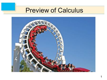 Preview of Calculus.