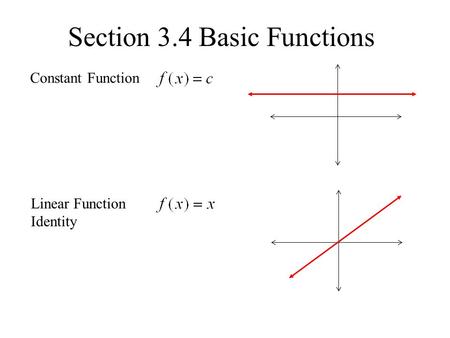 Section 3.4 Basic Functions