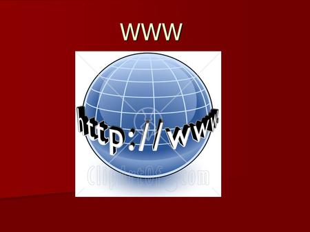 WWW. What is the Web? Not the internet Not the internet Websites, pages on different computers linked via hyperlinks. An enormous graph. Websites, pages.