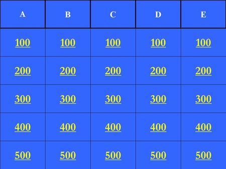 200 300 400 500 100 200 300 400 500 100 200 300 400 500 100 200 300 400 500 100 200 300 400 500 100 A BCDE.