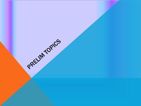 PRELIM TOPICS. IS operations management is concerned with the use of hardware, software, network, and personnel resources in data centers Operational.