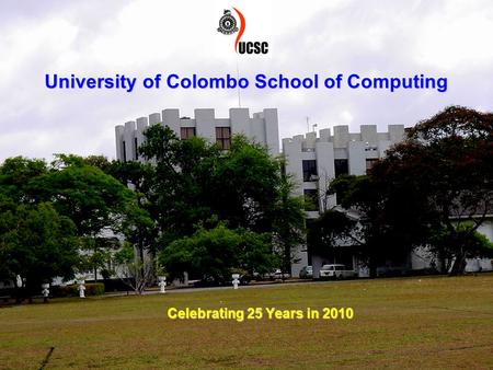 University of Colombo School of Computing