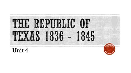 Unit 4. Chapter 12 Chapter 12, Section 1 1. Capitol 2. Annexation 3. Expenditure 4. Revenue 5. Tariff.