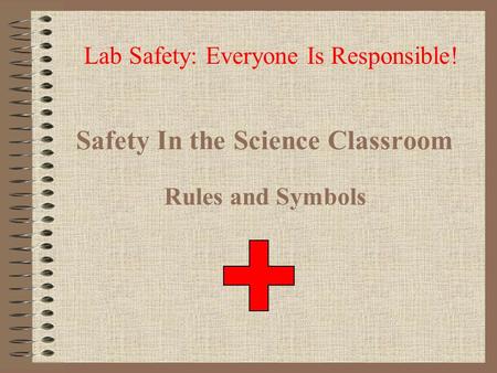 Safety In the Science Classroom