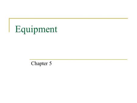 Equipment Chapter 5. Laminar Flow Hood Horizontal Laminar Flow Hood Suitable for preparing medium, sterile reagents and culturing nonprimate cells Suitable.