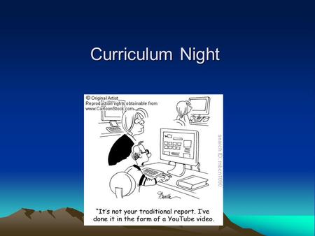 Curriculum Night. Gifted kids like puns A chicken crossing the road is poultry in motion. No matter how much you push the envelope it will still be stationary.