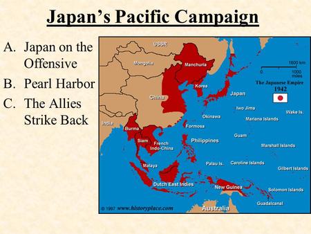 Japan’s Pacific Campaign