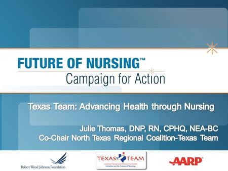 Implementing the Future of Nursing Recommendations.