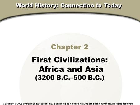 World History: Connection to Today