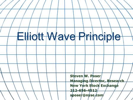 Elliott Wave Principle