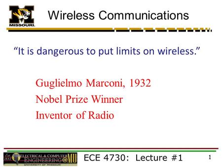 Wireless Communications