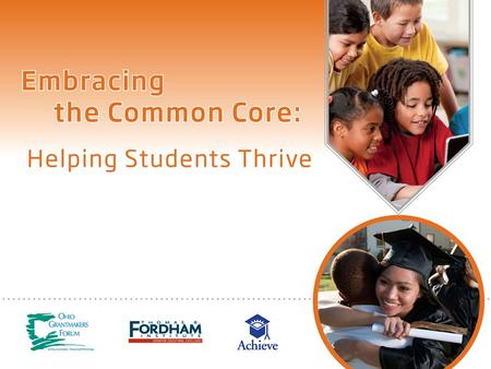 The Common Core: Moving Ohio Forward