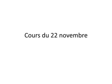 Cours du 22 novembre. Application Layer 2-2 Couche application DNS.