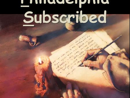 Philadelphia Subscribed. Where are we going… where have we been?