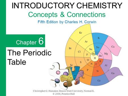 Arrangement of the Elements