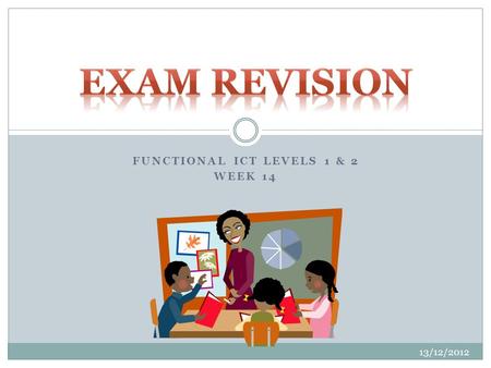 FUNCTIONAL ICT LEVELS 1 & 2 WEEK 14 13/12/2012. Task (8 mins) – Log on to the pc’s, then go onto : LearnZone Login MyZone ICT Functional Skills Level.