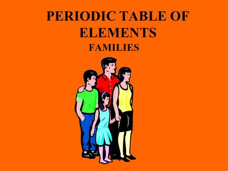 PERIODIC TABLE OF ELEMENTS