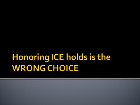 Immigration and Customs Enforcement 2011 Budget: $5.82 BILLION.