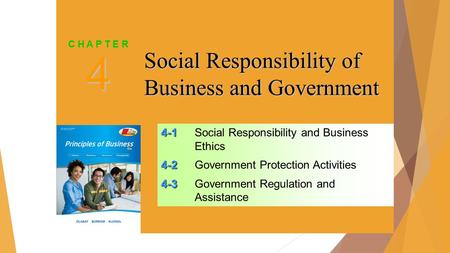 4 Social Responsibility of Business and Government