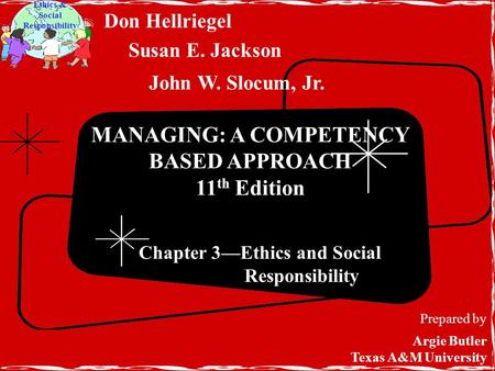 MANAGING: A COMPETENCY BASED APPROACH