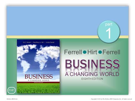 Part 1 FHF Copyright © 2011 by The McGraw-Hill Companies, Inc. All rights reserved.McGraw-Hill/Irwin.