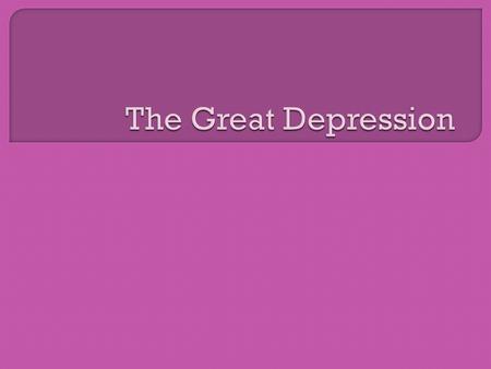 Between 1922-1928 GROSS NATIONAL PRODUCT(GNP) – the total value of goods and services produced in a nation during a specific period -- rose by 30%. **Triggered.